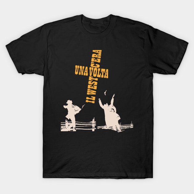 Serenade of the Spaghetti Western: Tribute to Once Upon a Time in the West T-Shirt by Boogosh